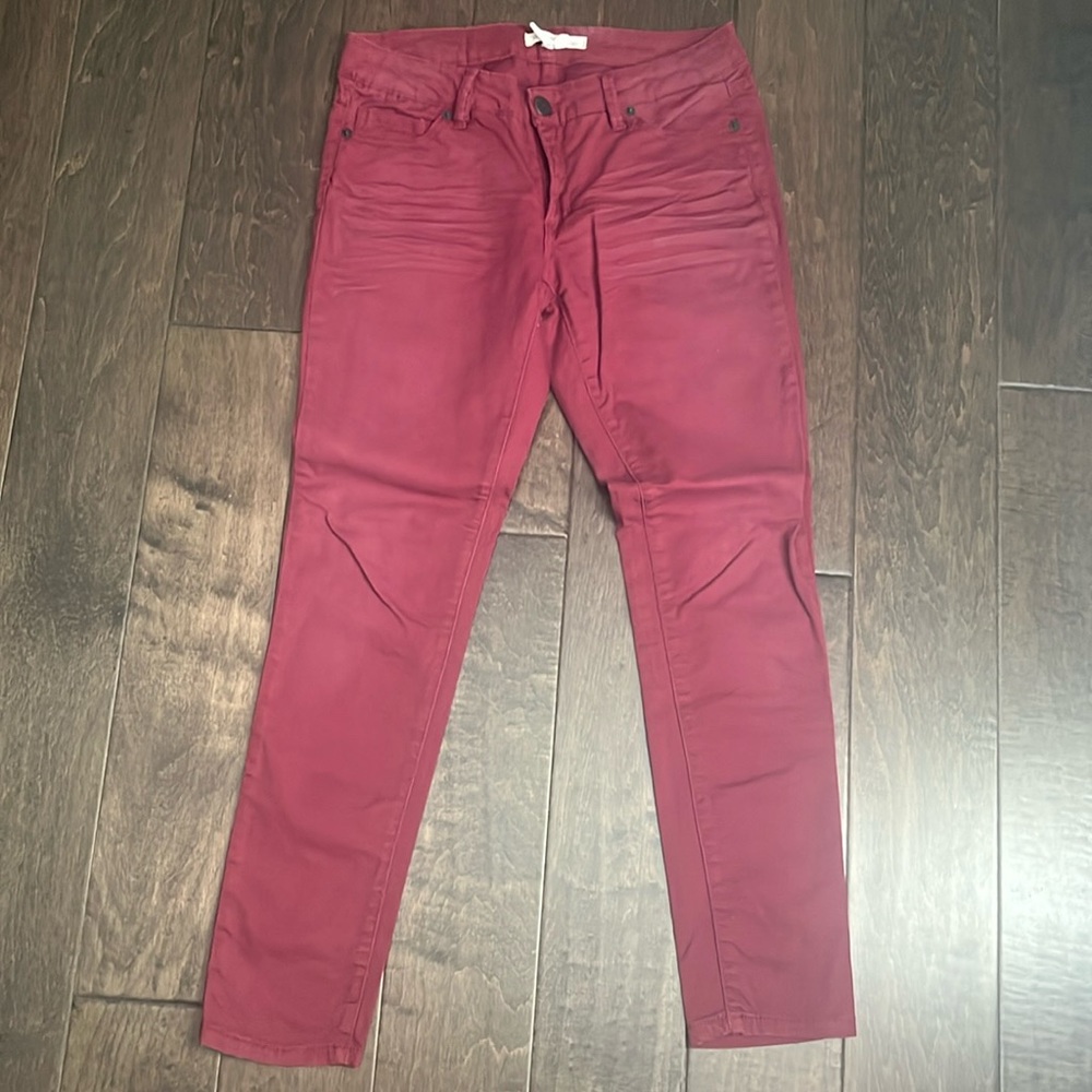 BCBG Generation Burgundy Jean size 26
